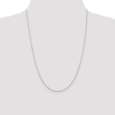 Sterling Silver 1.3mm Loose Rope Chain