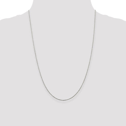 Sterling Silver 1.3mm Loose Rope Chain