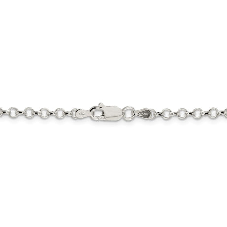 Sterling Silver 3mm Rolo Chain