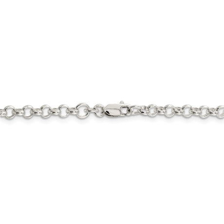 Sterling Silver 4mm Rolo Chain