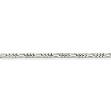 Sterling Silver 2.85mm Figaro Chain