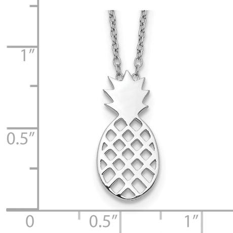 Sterling Silver Pineapple Necklace