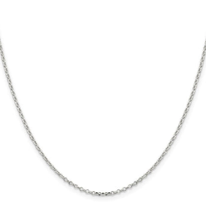 Sterling Silver 1.75mm Diamond-cut Cable Chain