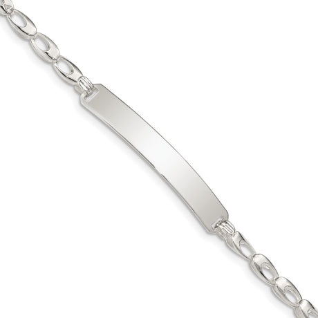 Sterling Silver Children's ID Bracelet