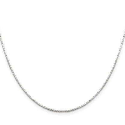 Sterling Silver 1mm Mirror Box Chain