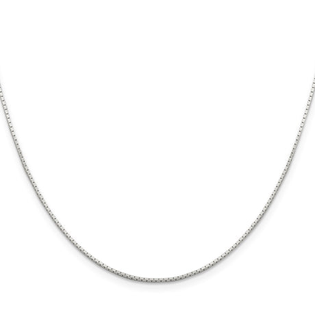 Sterling Silver 1mm Mirror Box Chain