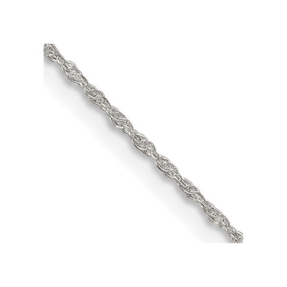 Sterling Silver 1.25mm Loose Rope Chain