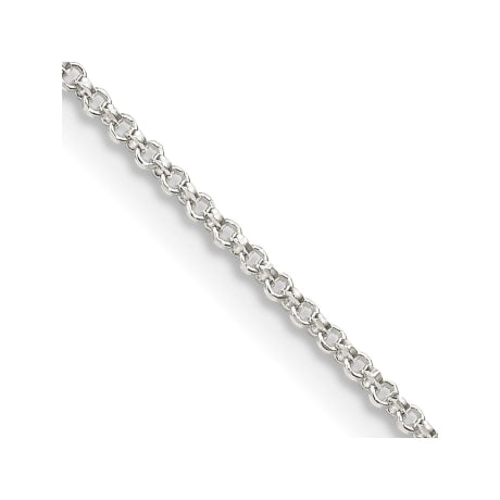 Sterling Silver 1.4mm Rolo Chain