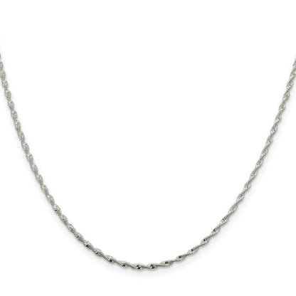 Sterling Silver 1.65mm Twisted Herringbone Chain