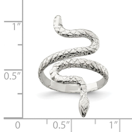 Sterling Silver Snake Ring