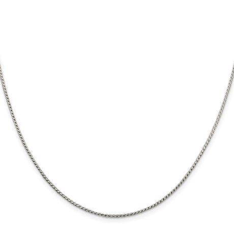 Sterling Silver 1.25mm Round Franco Chain