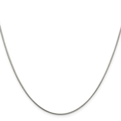 Sterling Silver 1mm Snake Chain