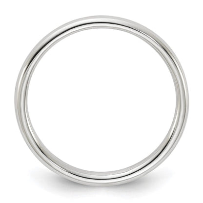 Sterling Silver 2mm Half Round Size 10.5 Band