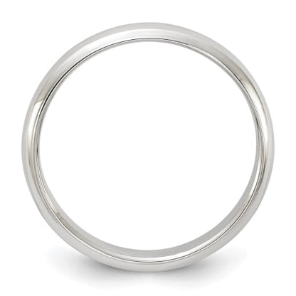 Sterling Silver 3mm Half Round Size 10.5 Band