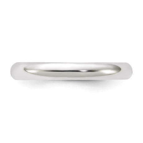 Sterling Silver 3mm Half Round Size 11 Band