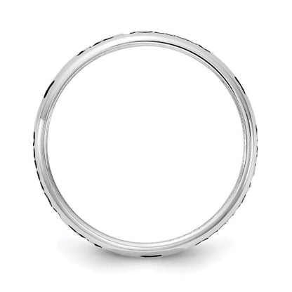 Sterling Silver 3mm Half Round Size 9 Band