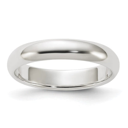 Sterling Silver 4mm Half Round Size 11 Band