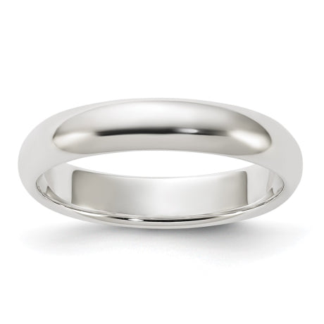 Sterling Silver 4mm Half Round Size 12 Band