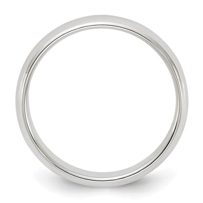 Sterling Silver 4mm Half Round Size 12 Band