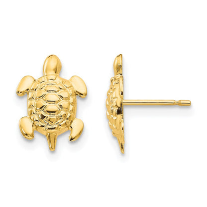 14k Madi K Turtle Post Earrings