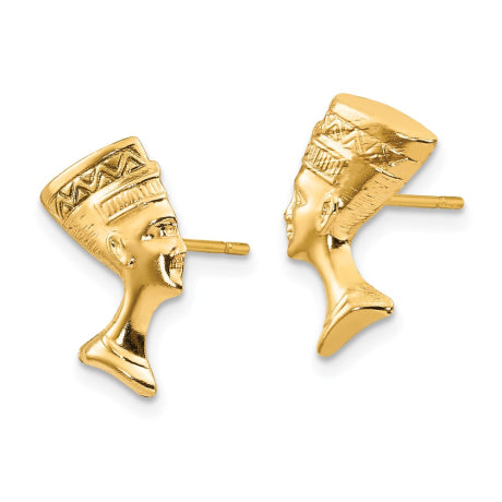 14k Madi K Nefertiti Post Earrings