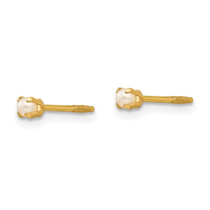 14k Madi K Baby FW Cultured Pearl Earrings