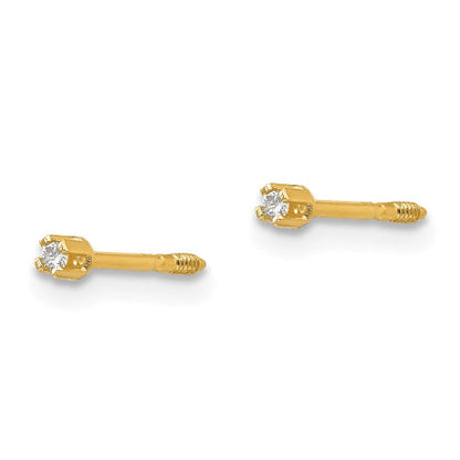 14k Madi K Diamond Stud Earrings