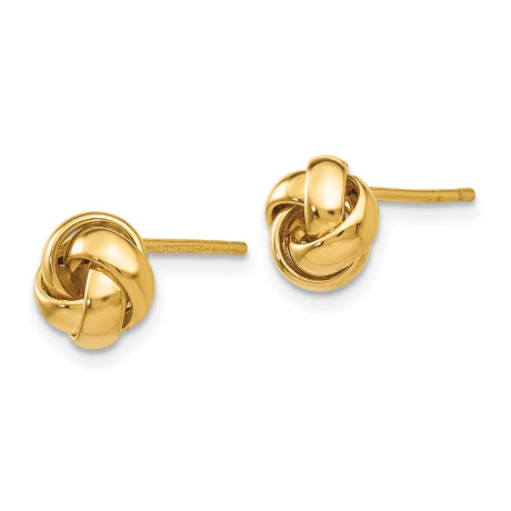 14k Knot Post Earrings