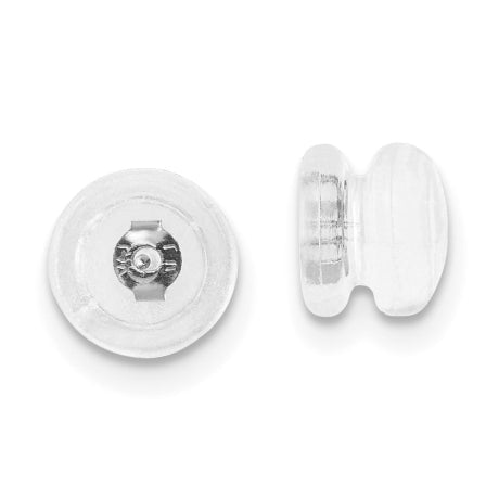 Silicone Sliders 14K WG Mushroom 1 Pair