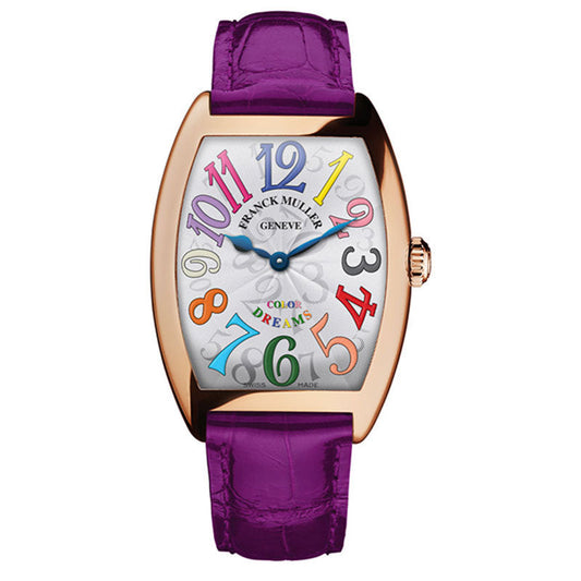 Franck Muller Ladies Cintree Curvex Color Dreams - 7502QZCODR5NE