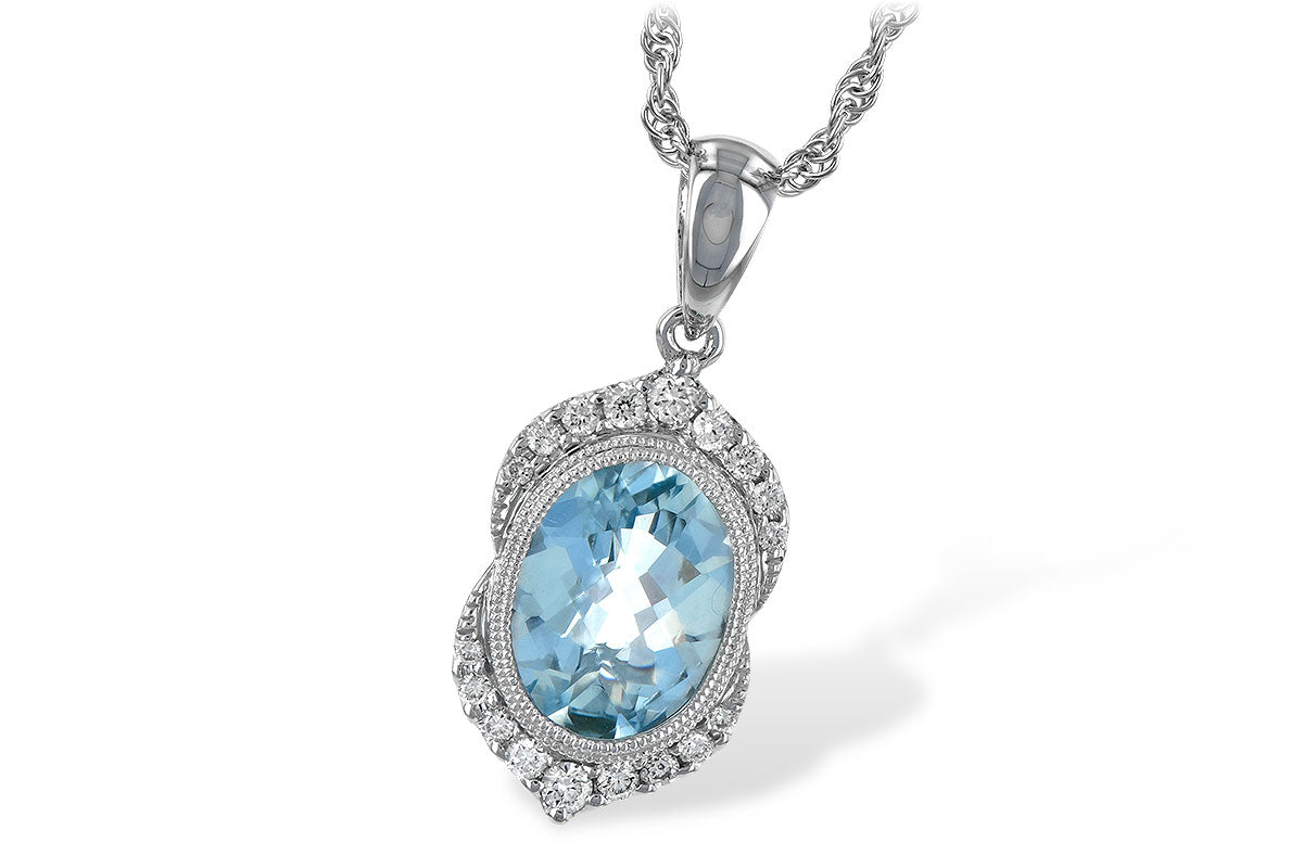 Aquamarine Fashion Pendant