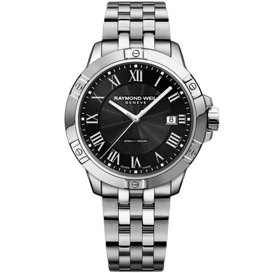 Raymond Weil - Tango Classic Black Dial Quartz Date 41 mm  - 8160-ST-00208