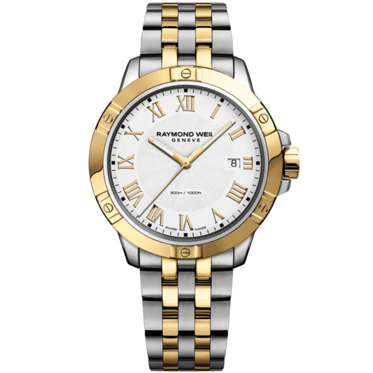 Raymond Weil - Tango Two-Tone 41 mm Bracelet - 8160-STP-00308