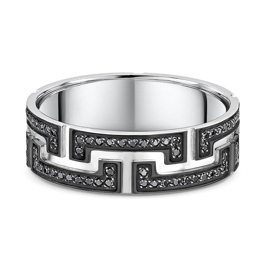 Men's Black Diamond Band