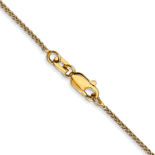 14K 20 inch 1.05mm Spiga with Lobster Clasp Chain