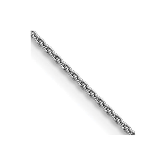 14K White Gold 20 inch 1.5mm Parisian Wheat with Lobster Clasp Chain