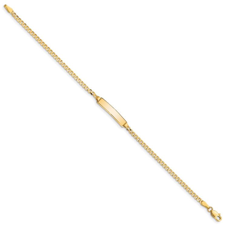 14k Baby Curb ID Bracelet