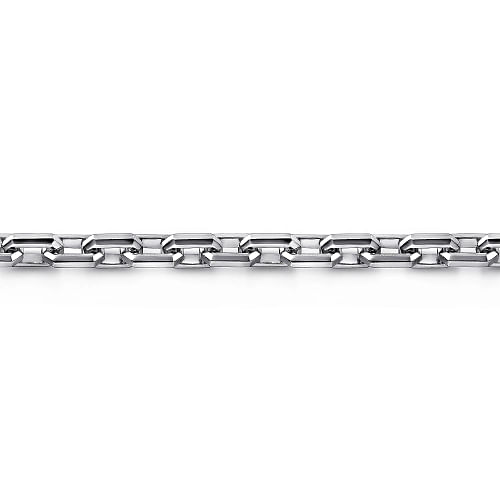 Gabriel & Co | 925 Sterling Silver Faceted Chain Bracelet