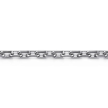 Gabriel & Co | 925 Sterling Silver Faceted Chain Bracelet