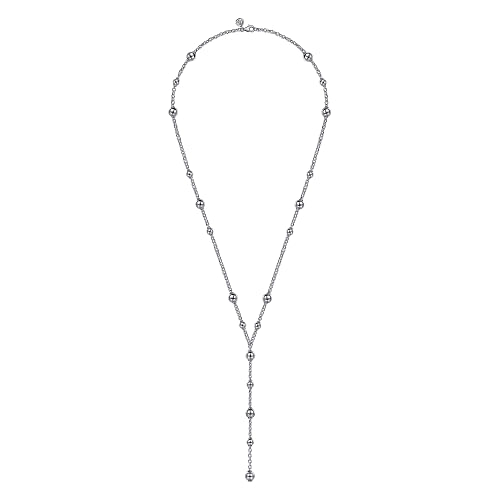 Gabriel & Co | 925 Sterling Silver Round Beads Necklace