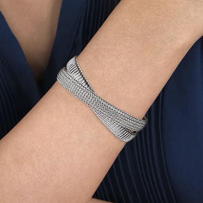 Gabriel & Co | 925 Sterling Sliver Bujukan Bangle