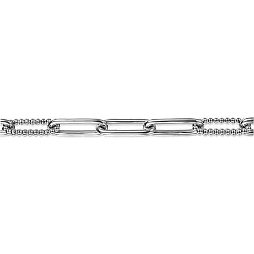 Gabriel & Co | 925 Sterling Silver Bujukan Link Bracelet