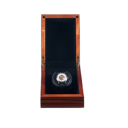 Orbita - Sparta 1 Deluxe Single Watch Winder | Teakwood