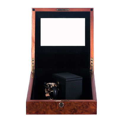 ORBITA- Sempre 1 Single Watch Winder | Burlwood