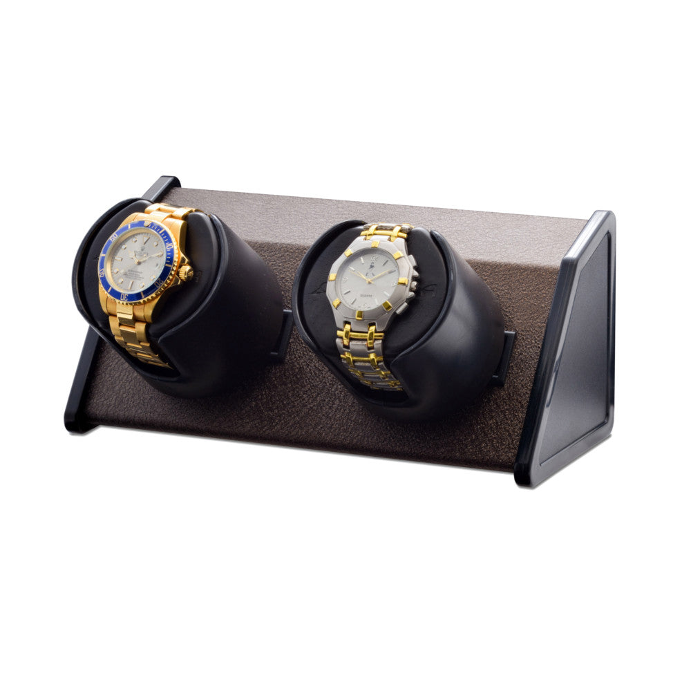 ORBITA - Sparta 2 Double Watch Winder | Bold Brown