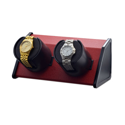 ORBITA - Sparta 2 Double Watch Winder | Bold Red