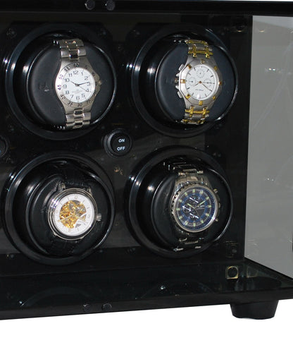 Orbita - Milano 6 Watch Winder | Smoked Acrylic