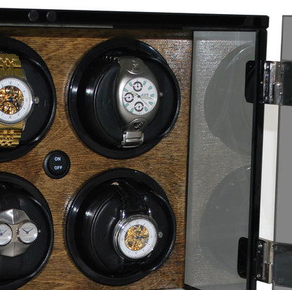 Orbita - Milano 6 Watch Winder | Walnut Wood