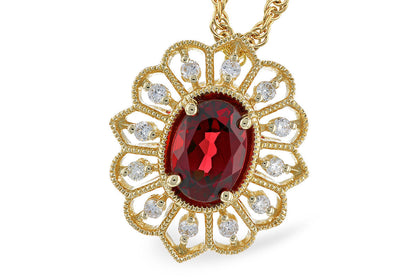 Garnet Fashion Pendant