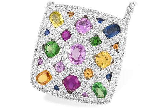 Allison Kaufman MultiColor Gem Pendant